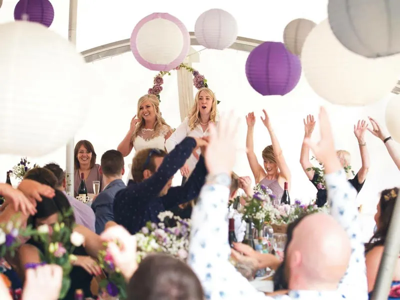 Speeches at Holly and Liz’s wedding in Goole