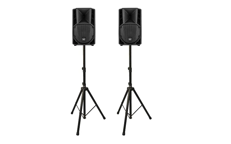 Speaker on a stand for PA hire