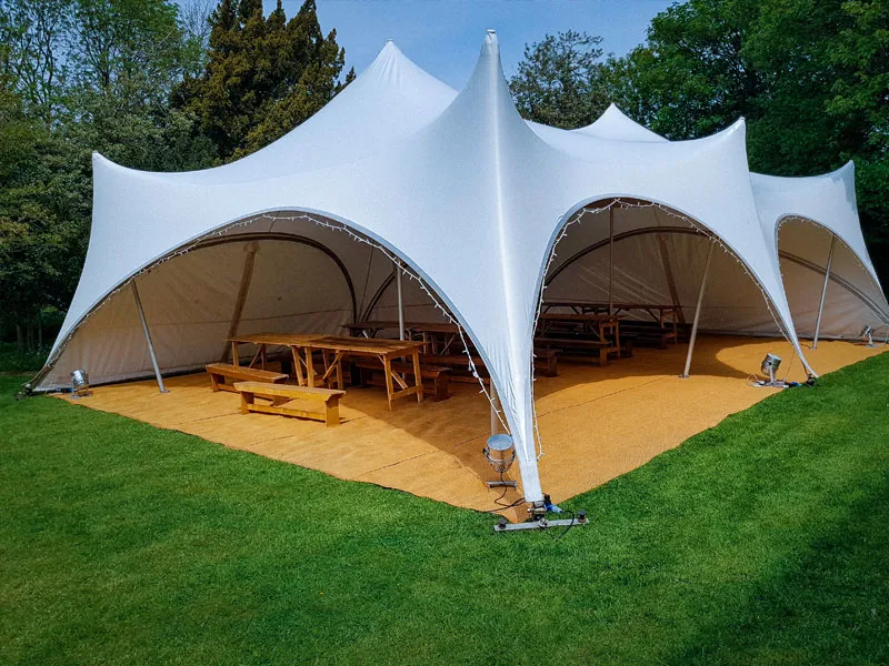 T40 marquee at Wood Lane Countryside Centre, Sheffield